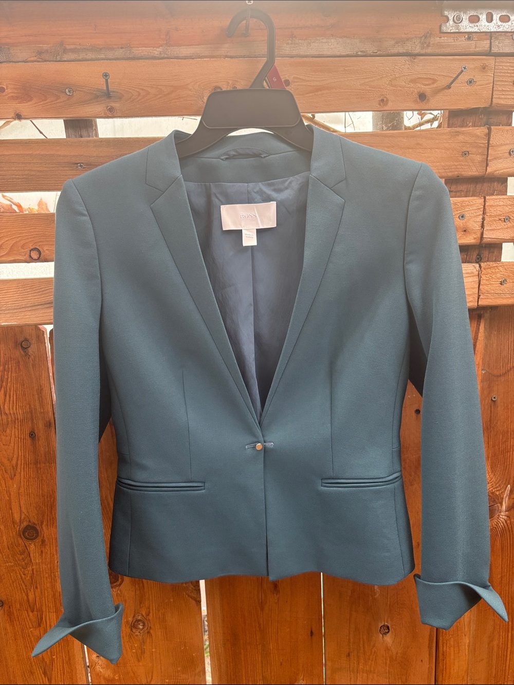 Boss Tailored Single-Button Blazer